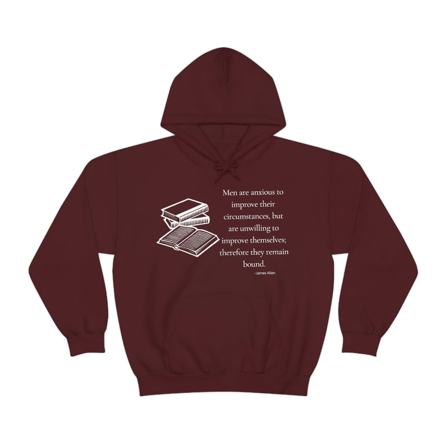 Improve Yourself - Unisex Heavy Blend™ Hooded Sweatshirt