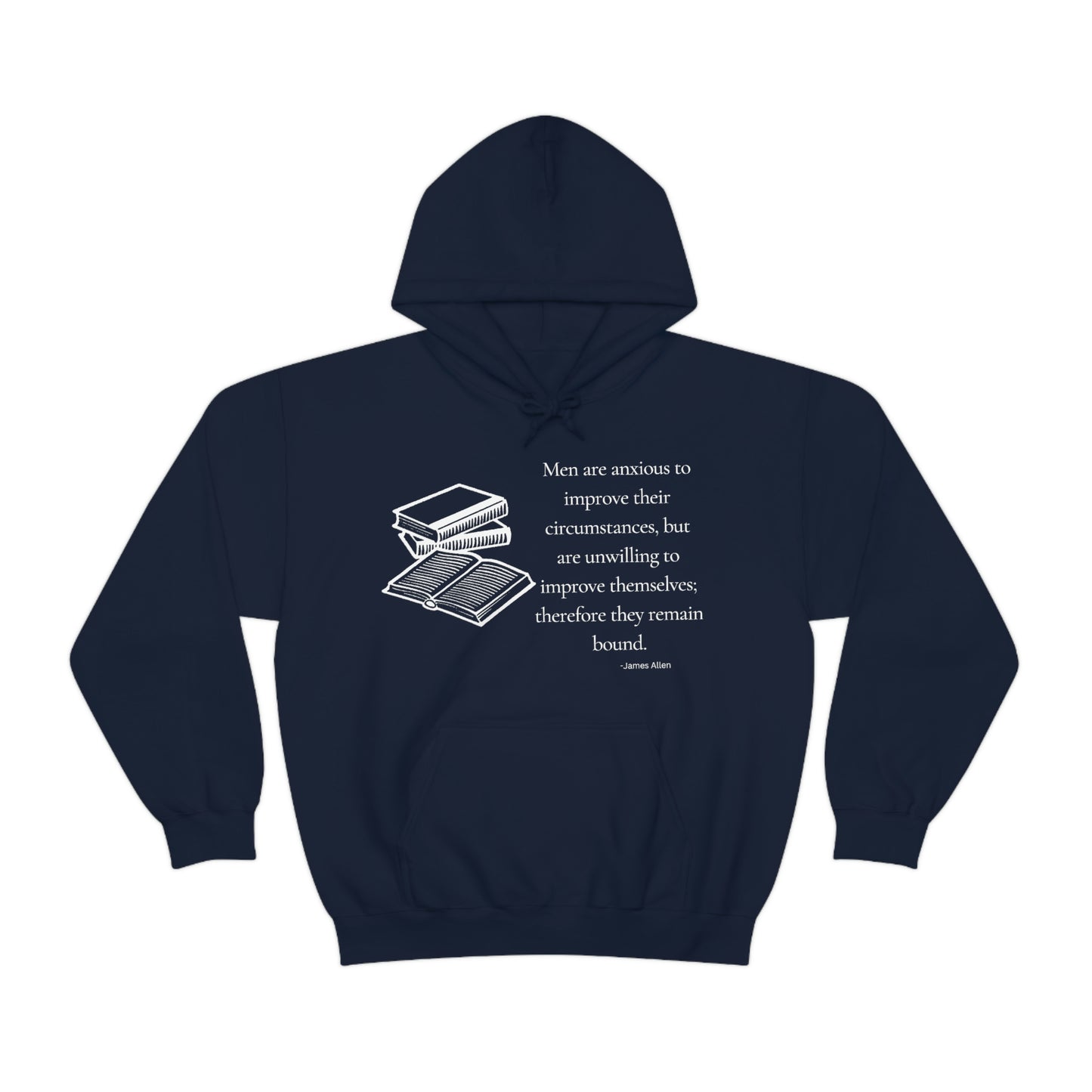 Improve Yourself - Unisex Heavy Blend™ Hooded Sweatshirt