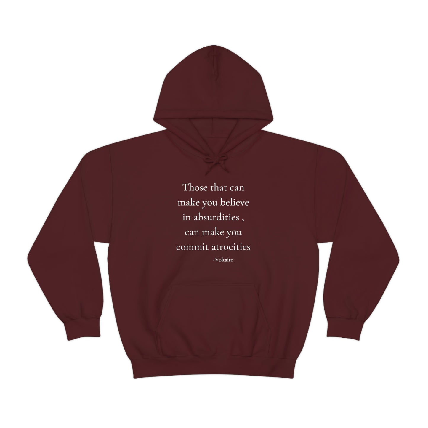 Those that can make you believe in Absurdities - Unisex Heavy Blend™ Hooded Sweatshirt