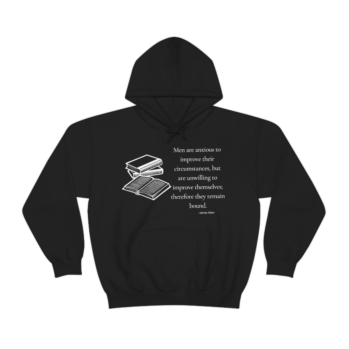 Improve Yourself - Unisex Heavy Blend™ Hooded Sweatshirt