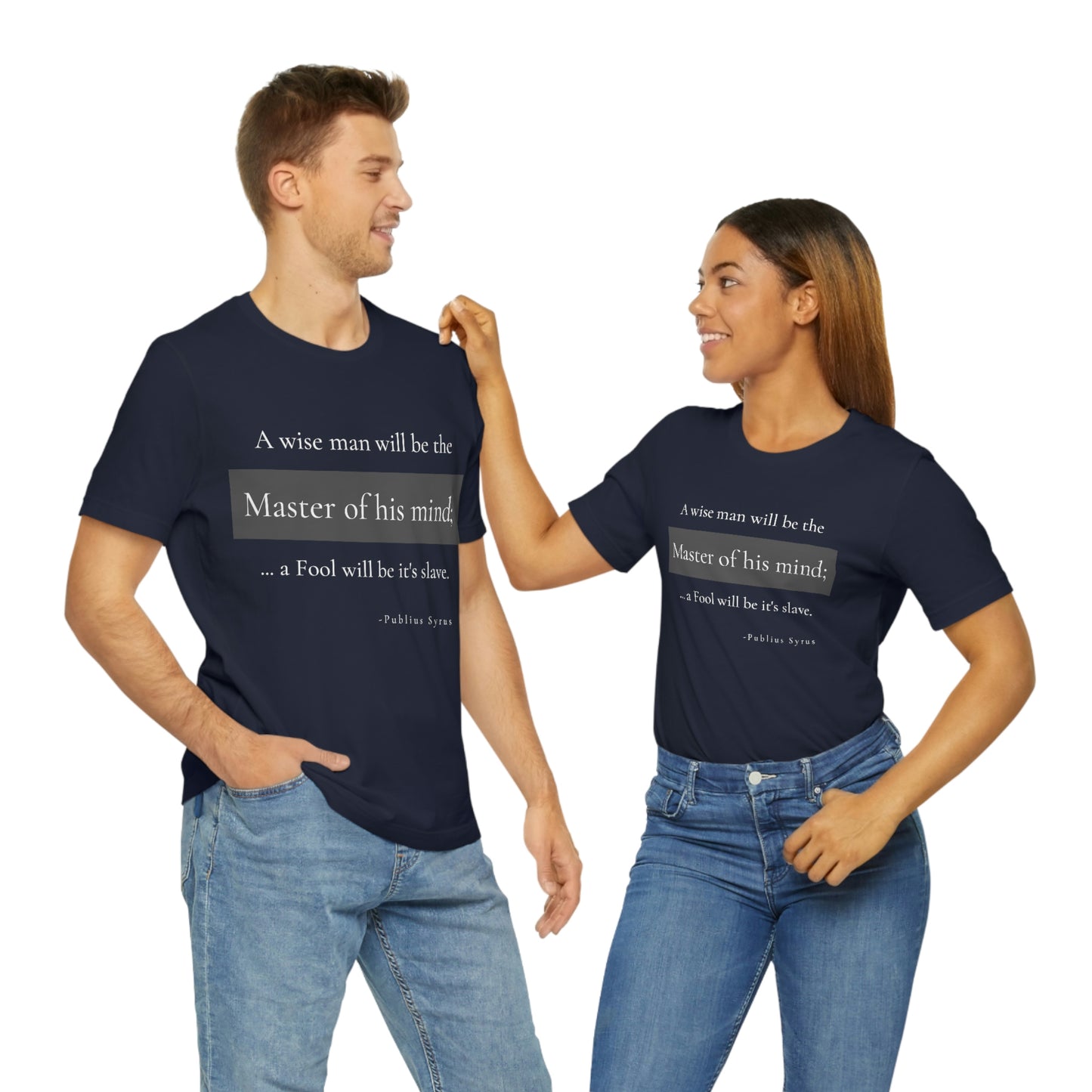 Master of your Mind - unisex jersey short sleeve tee