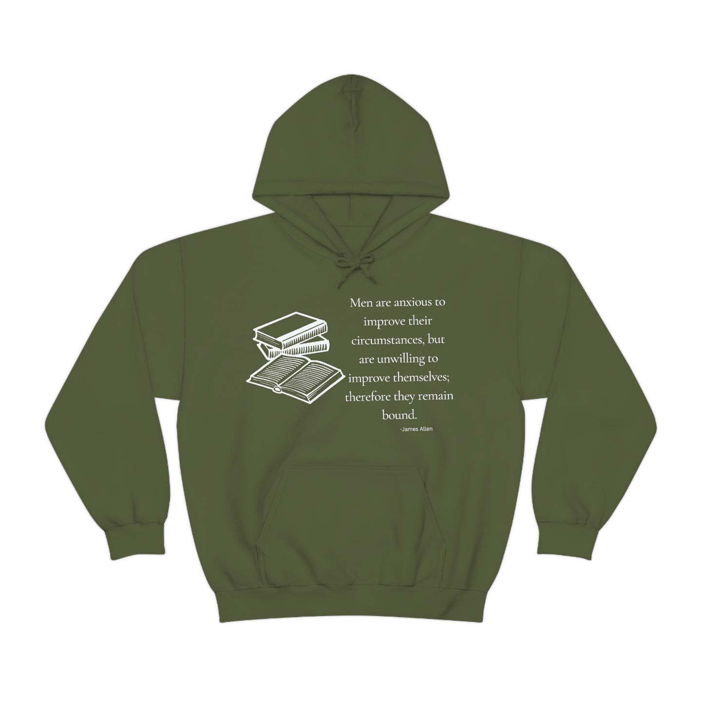 Improve Yourself - Unisex Heavy Blend™ Hooded Sweatshirt