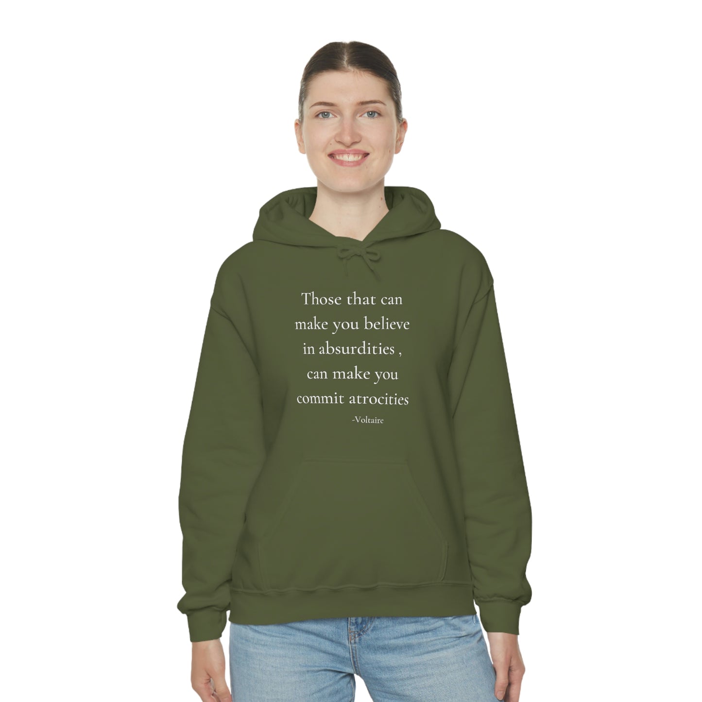 Those that can make you believe in Absurdities - Unisex Heavy Blend™ Hooded Sweatshirt