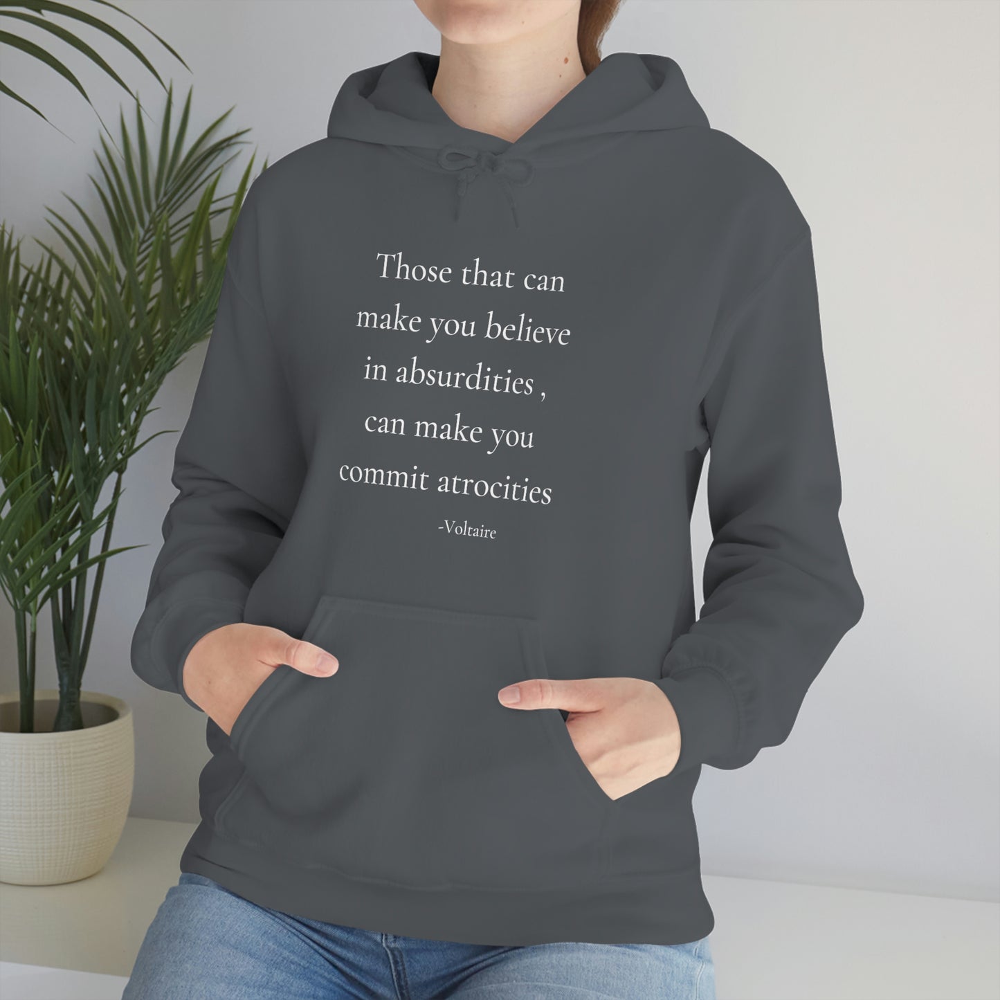 Those that can make you believe in Absurdities - Unisex Heavy Blend™ Hooded Sweatshirt