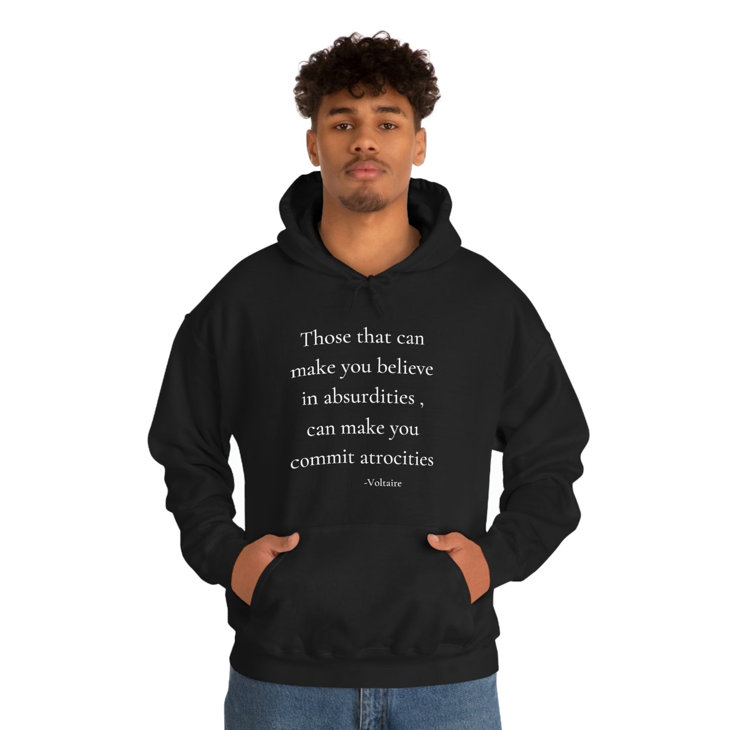 Those that can make you believe in Absurdities - Unisex Heavy Blend™ Hooded Sweatshirt